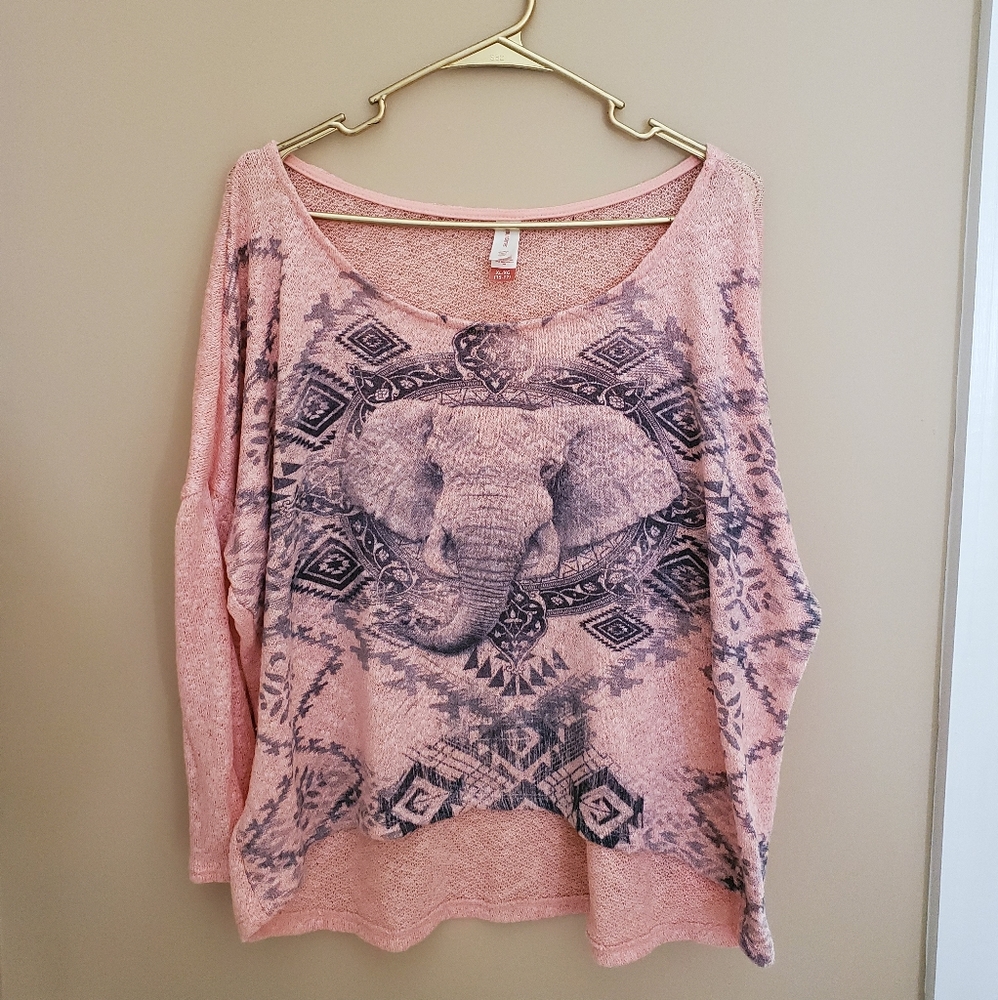 Knit 3/4 sleeve top